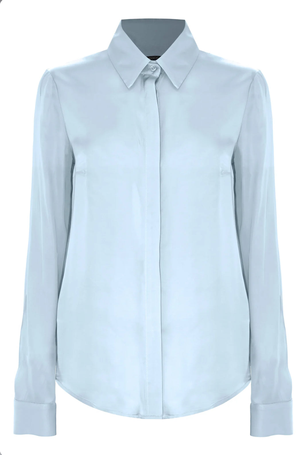 Camicia Kocca minimal con abbottonatura nascosta - LYNYELL